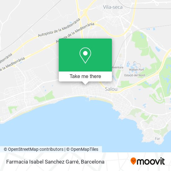 Farmacia Isabel Sanchez Garré map