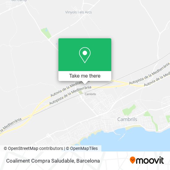 Coaliment Compra Saludable map