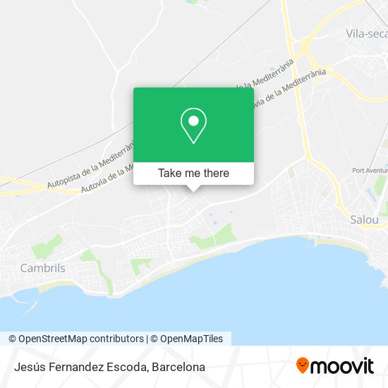 Jesús Fernandez Escoda map