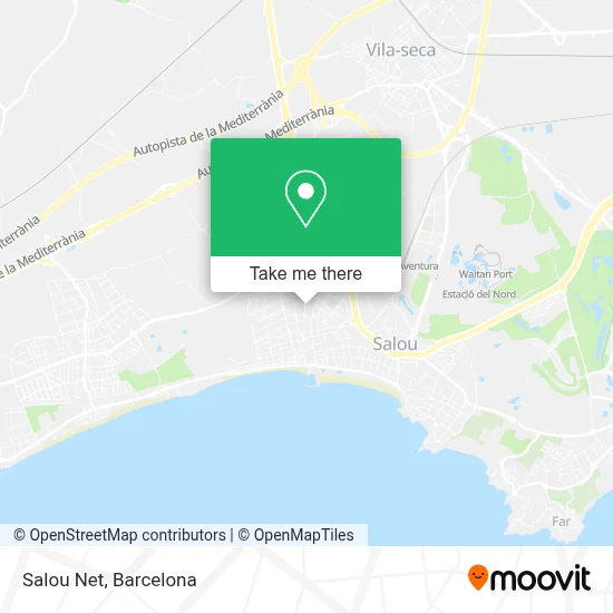 Salou Net map