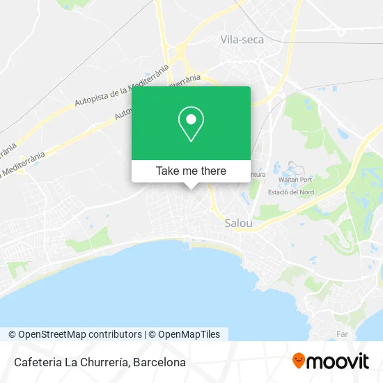 Cafeteria La Churrería map