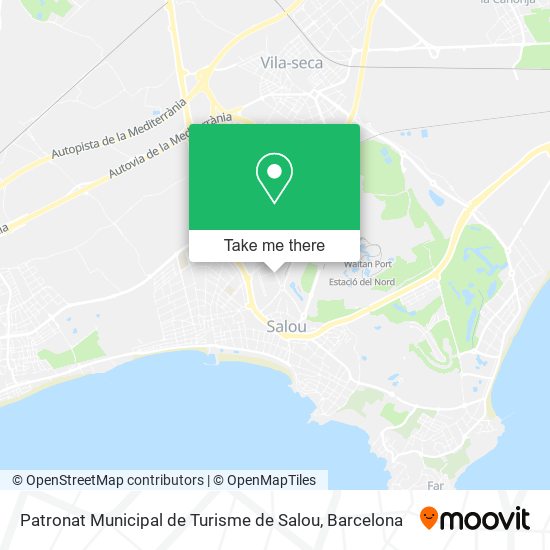Patronat Municipal de Turisme de Salou map