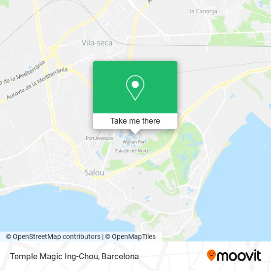 Temple Magic Ing-Chou map