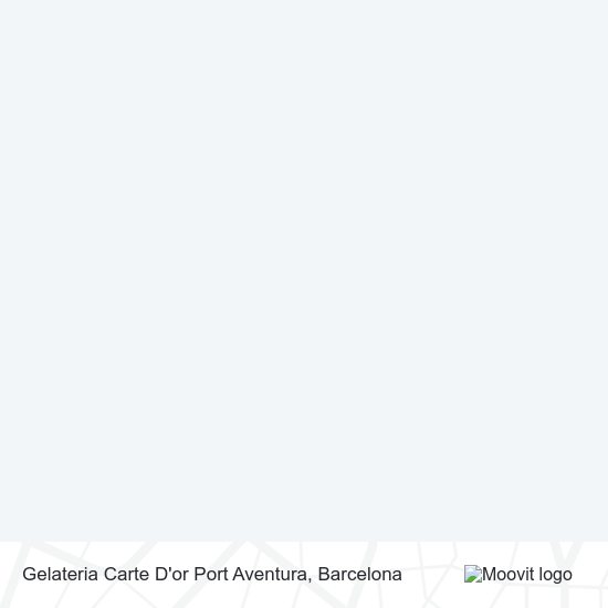 Gelateria Carte D'or Port Aventura map