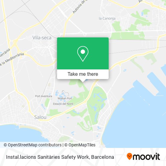 Instal.lacions Sanitàries Safety Work map