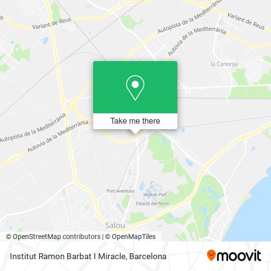 Institut Ramon Barbat I Miracle map