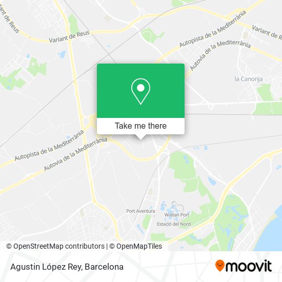 Agustin López Rey map