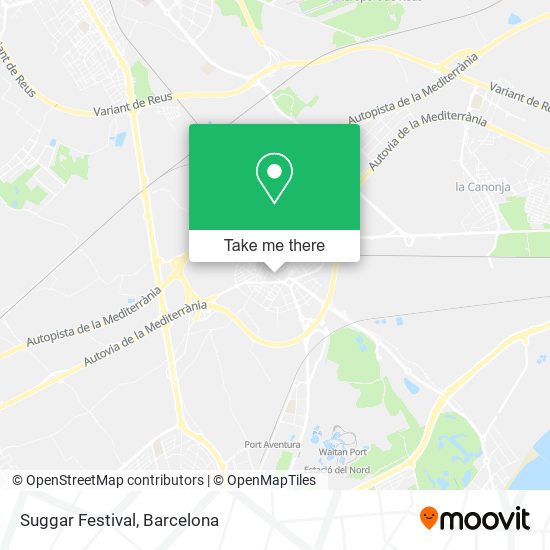 Suggar Festival map