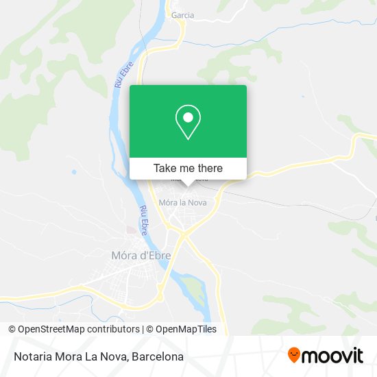 Notaria Mora La Nova map