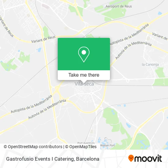 Gastrofusio Events I Catering map