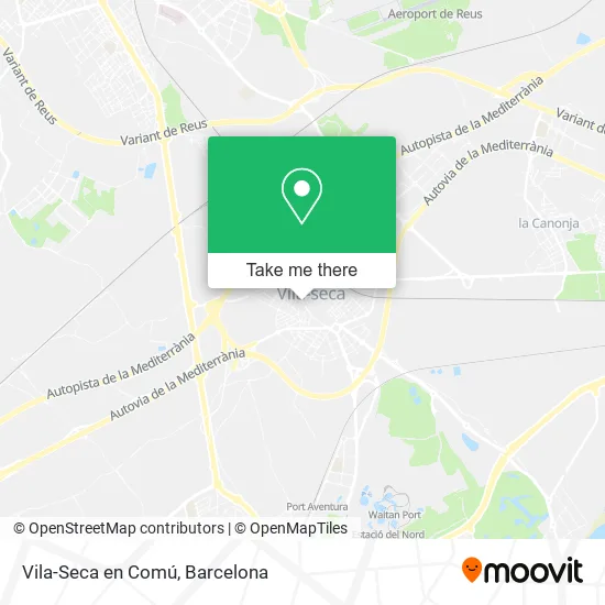 Vila-Seca en Comú map