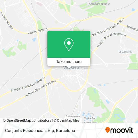 Conjunts Residencials Efp map