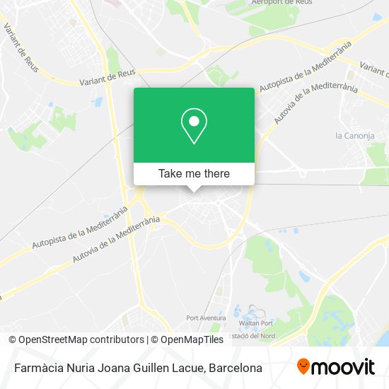 Farmàcia Nuria Joana Guillen Lacue map