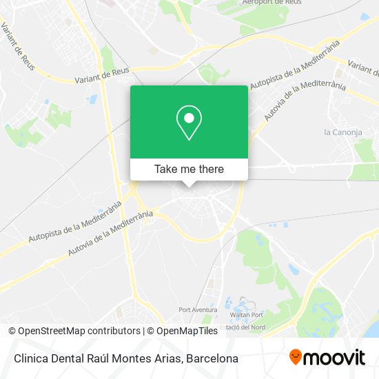 Clinica Dental Raúl Montes Arias map