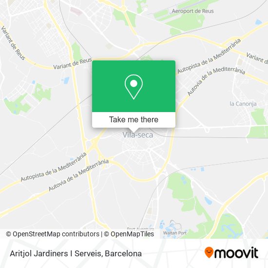 Aritjol Jardiners I Serveis map
