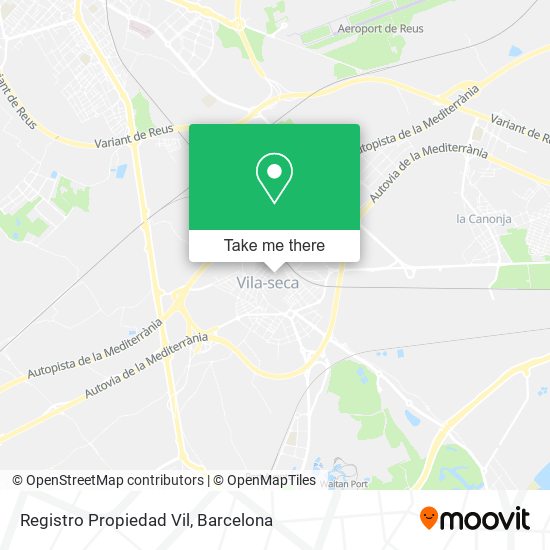 Registro Propiedad Vil map