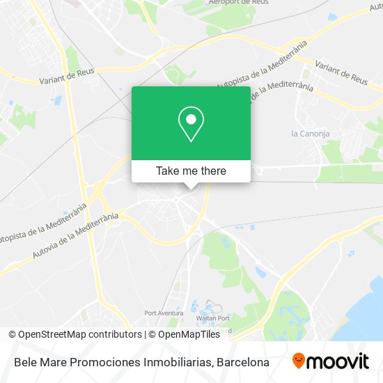 Bele Mare Promociones Inmobiliarias map