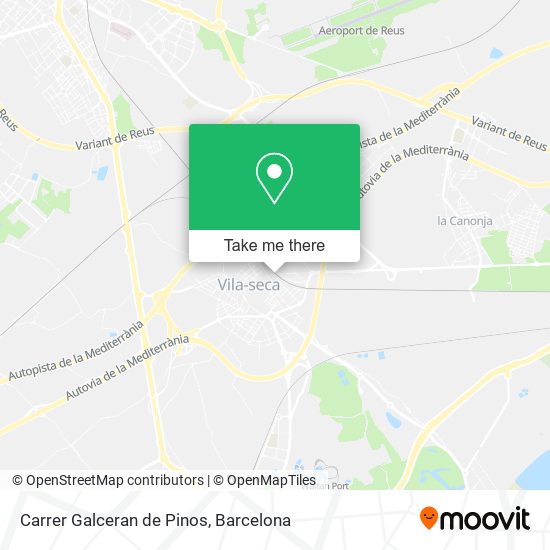 Carrer Galceran de Pinos map
