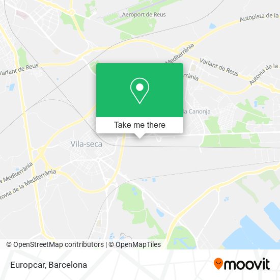 Europcar map