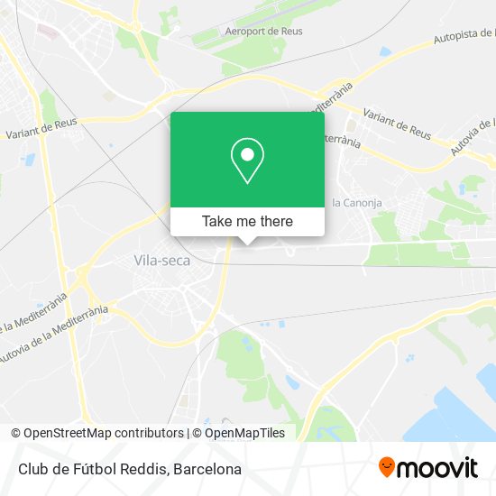 Club de Fútbol Reddis map