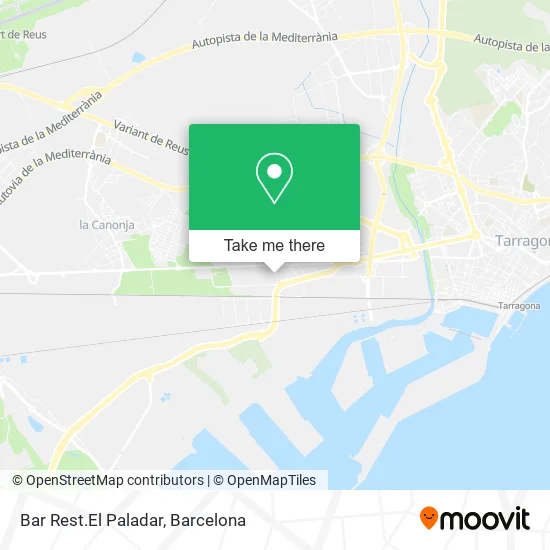 Bar Rest.El Paladar map