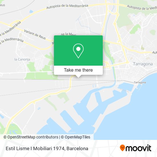 Estil Lisme I Mobiliari 1974 map