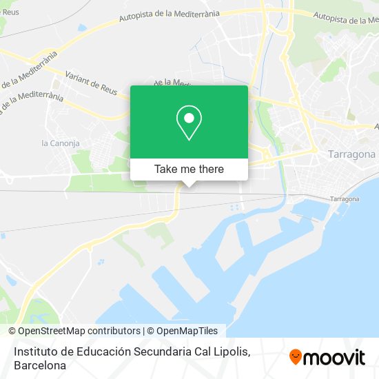 Instituto de Educación Secundaria Cal Lipolis map