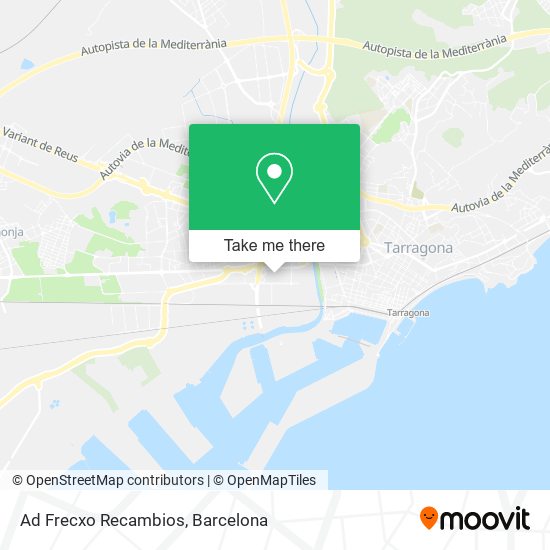 mapa Ad Frecxo Recambios