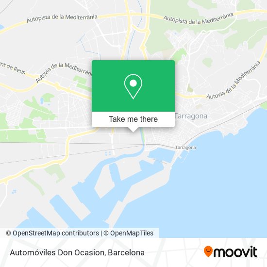 Automóviles Don Ocasion map