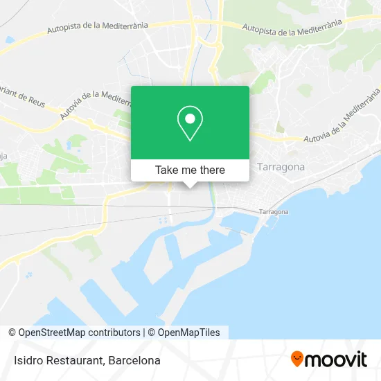Isidro Restaurant map