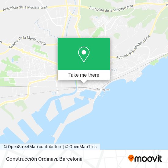 Construcción Ordinavi map