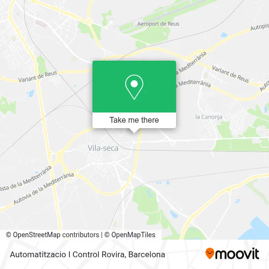 Automatitzacio I Control Rovira map