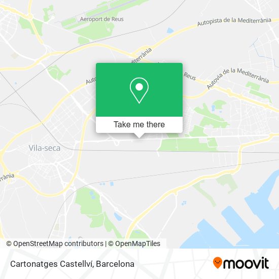 Cartonatges Castellví map
