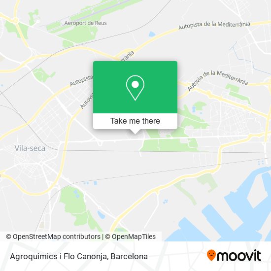 Agroquimics i Flo Canonja map