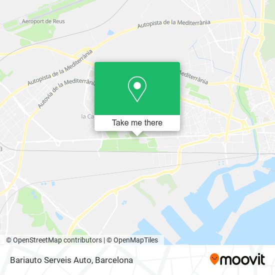 Bariauto Serveis Auto map
