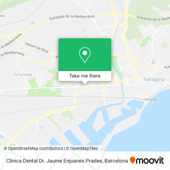 Clínica Dental Dr. Jaume Enjuanes Prades map