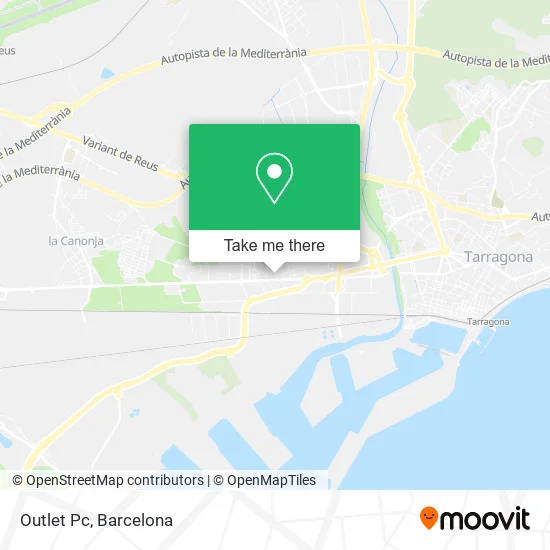 Outlet Pc map