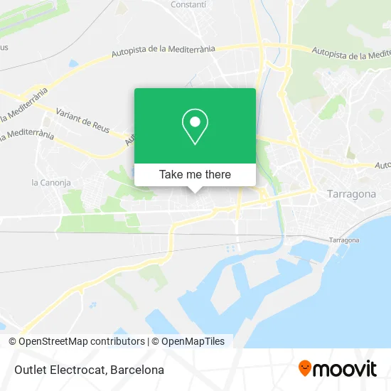 Outlet Electrocat map
