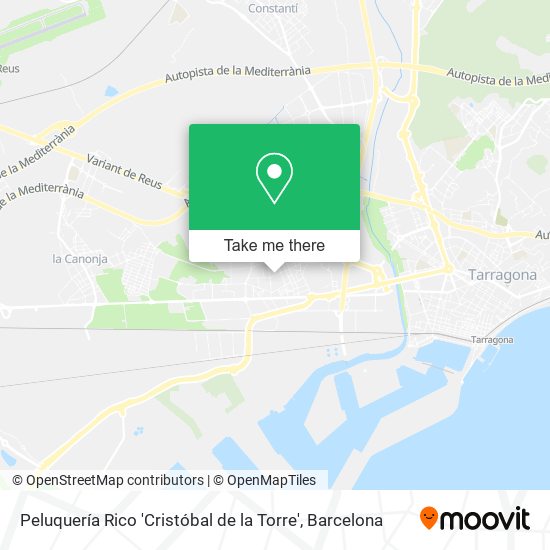 Peluquería Rico 'Cristóbal de la Torre' map