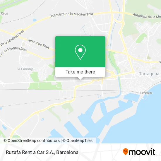 Ruzafa Rent a Car S.A. map