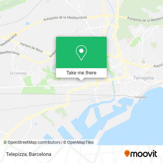 Telepizza map