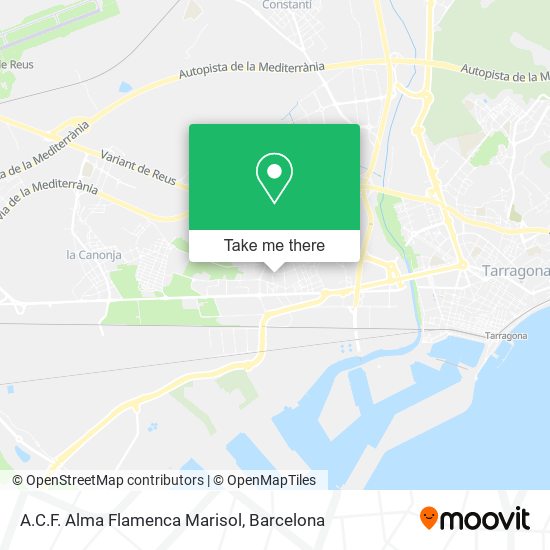 A.C.F. Alma Flamenca Marisol map