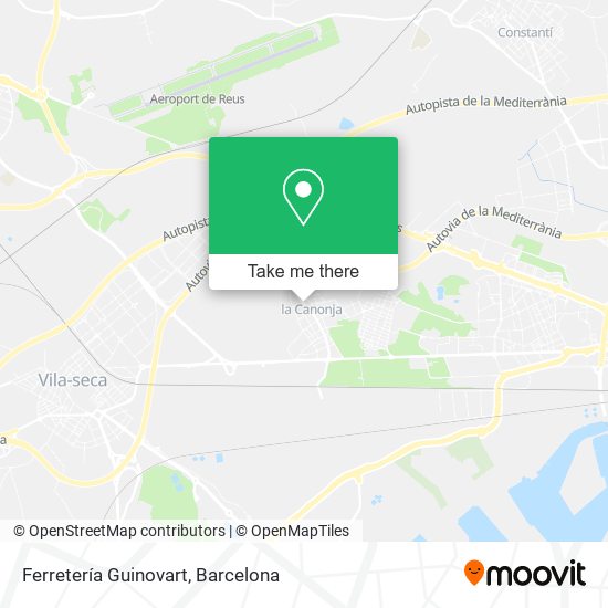 Ferretería Guinovart map