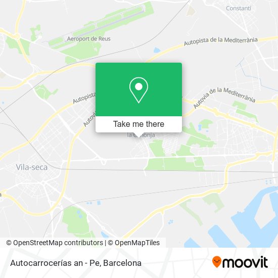 Autocarrocerías an - Pe map