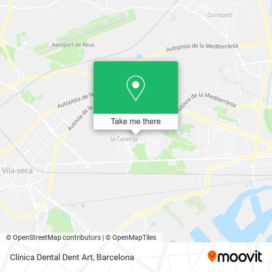 Clínica Dental Dent Art map
