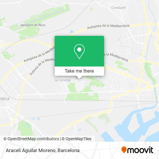 Araceli Aguilar Moreno map