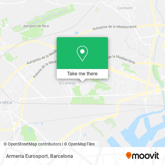 Armería Eurosport map