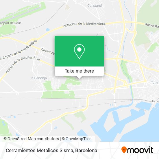 Cerramientos Metalicos Sisma map