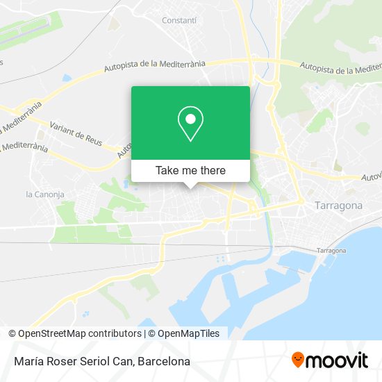María Roser Seriol Can map