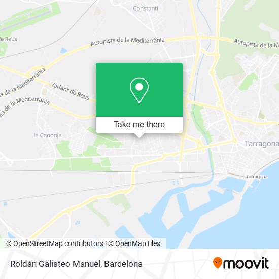 Roldán Galisteo Manuel map